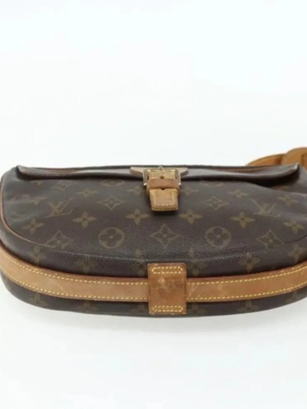 LOUIS VUITTON Monogram Jeune Fille GM Shoulder Bag M51225 LV Auth 175764